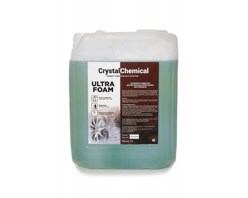 CrystalChemical - Ultra Foam Универсальное высококонцентрированное средство 5 литров 5 ЛИТРОВ БМС10043
