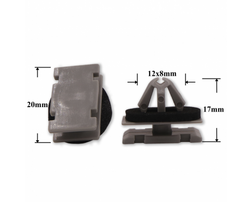 Клипса AMS-P1625 11571175 19352782 68172491AA CHEVROLET CHRYSLER DAEWOO DODGE GM JEEP OPEL ПЛАСТИКОВЫЕ AMS-P1625