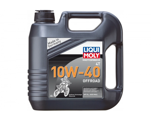 LIQUI MOLY Motorbike 4T Offroad 10W-40 НС-синтетическое масло для мотоциклов