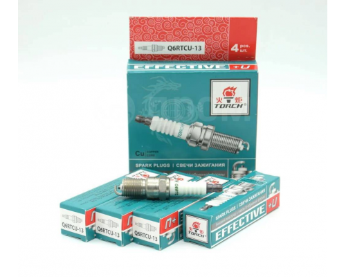 Свечи зажигания TORCH Q6RTCU13 1219309 1255464 1362012 1493001 1787829 30731425 LFY118110 1369704 TORCH Q6RTCU-13
