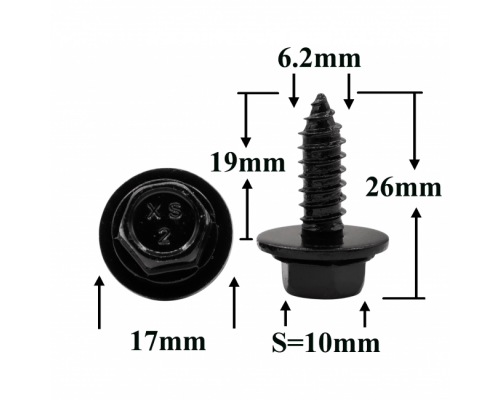 Саморез AMS-MS2076 11505022 CHEVROLET CHRYSLER DAEWOO DODGE GM JEEP OPEL САМОРЕЗЫ AMS-MS2076