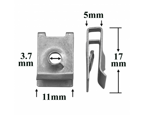 Крепление AMS-M2097 07129901659 07129904150 07129904243 07129925734 BMW MINI COOPER МЕТАЛЛИЧЕСКИЕ AMS-M2097