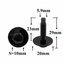 Саморез AMS-MS2103 6100567 6101718 6102396AA CHEVROLET CHRYSLER DAEWOO DODGE GM JEEP OPEL