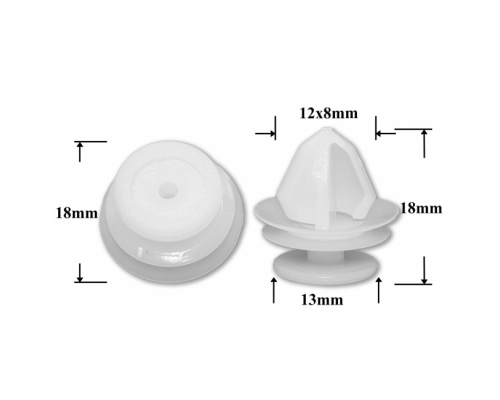 Клипса AMS-P1551 6991S6 30648141 7701056846 8E9867299 AUDI CITROEN PEUGEOT RENAULT SEAT SKODA ПЛАСТИКОВЫЕ AMS-P1551