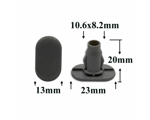 Клипса AMS-P1566 7586760020C1 7586760020G0 7586760020G1 7586760020J0 LEXUS TOYOTA ПЛАСТИКОВЫЕ AMS-P1566