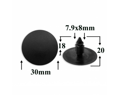 Клипса AMS-P1599 6001546909 8200727568 RENAULT ПЛАСТИКОВЫЕ AMS-P1599