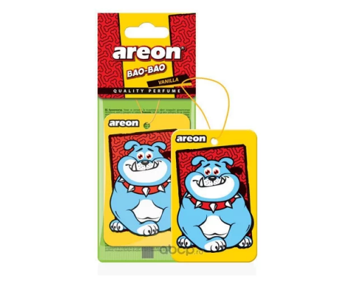 Ароматизатор на зеркало Areon Bao-Bao Vanilla ваниль АРОМАТИЗАТОРЫ AREON X 704045BAO