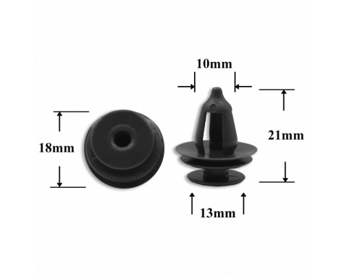 Клипса AMS-P0529 6777112040 6777130100 LEXUS TOYOTA ПЛАСТИКОВЫЕ AMS-P0529