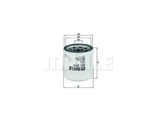 Фильтр масляный Knecht Knecht OC 614