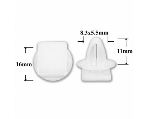 Клипса AMS-P0952 8777028000 MB344789 HYUNDAI KIA MITSUBISHI ПЛАСТИКОВЫЕ AMS-P0952