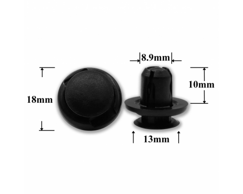Клипса AMS-P0998 53Z1607003 53Z1607004 9046709185 LEXUS TOYOTA ПЛАСТИКОВЫЕ AMS-P0998