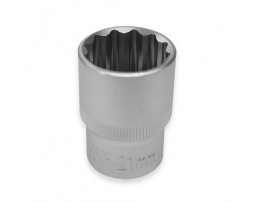 21 мм Головка торцевая 12-гранная 1/2''DR 12-гранная A07910S