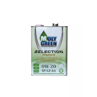 Моторное масло MolyGreen Selection  0W-20 Синтетическое 4 л.