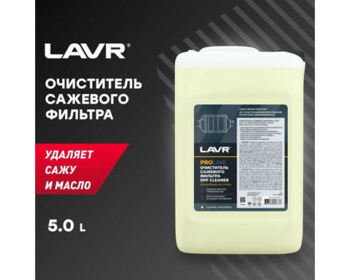 Очиститель сажевого фильтра LAVR SERVICE PROline 5 л Ln2008 ОЧИСТИТЕЛИ/УДАЛИТЕЛИ Ln2008
