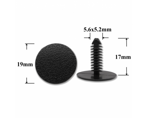Клипса AMS-P0492 4006529 5208743 05208743 CHEVROLET CHRYSLER DAEWOO DODGE GM JEEP OPEL ПЛАСТИКОВЫЕ AMS-P0492