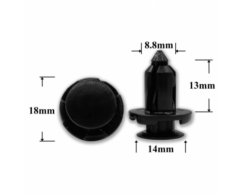 Клипса AMS-P0832 MR200300 TQ696D09 7401HS B142803911 900446757700 ПЛАСТИКОВЫЕ AMS-P0832