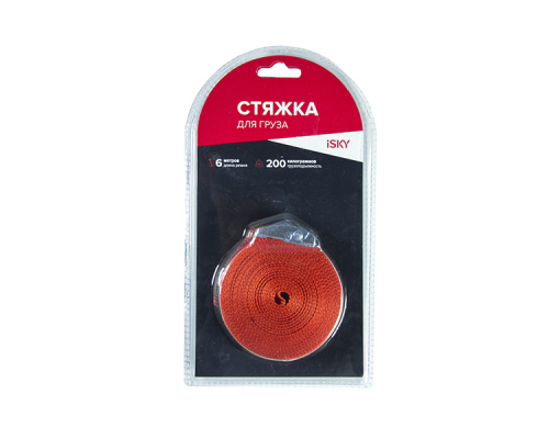 iCD-2625 Стяжка iSky, 200 кг, 6 м, 25 мм Стяжки груза iCD-2625