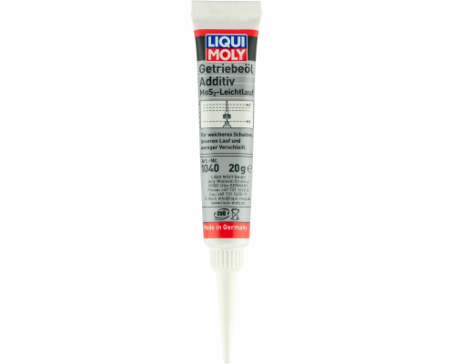 LiquiMoly Getriebeoil-Additiv (0.02KG) антифрикционная присадка в трансмиссионное масло!\ АВТОХИМИЯ LIQUI MOLY 1040