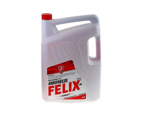 Антифриз FELIX Carbox G12+ красный 10 кг(-40) FELIX 430206020