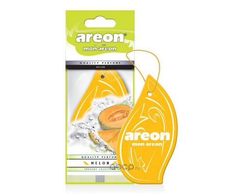 Ароматизатор на зеркало Areon Melon дыня АРОМАТИЗАТОРЫ AREON X 704043313