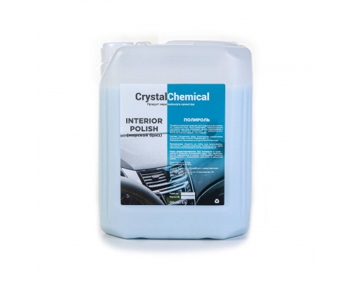 CrystalChemical - Interior Polish Полироль пластика (морской бриз) 5 ЛИТРОВ АК10035