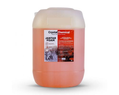 CrystalChemical - Jantar Foam Высокопенное универсальное средство для бесконтактной мойки 25 кг 20 ЛИТРОВ БМС10020