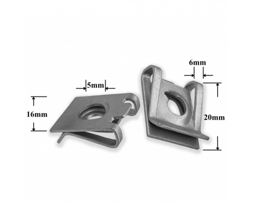Крепление AMS-M2023 N10433701 WHT005296 1479612 N10437701 N91085301 W702844S442 AUDI FORD SEAT SKODA МЕТАЛЛИЧЕСКИЕ AMS-M2023