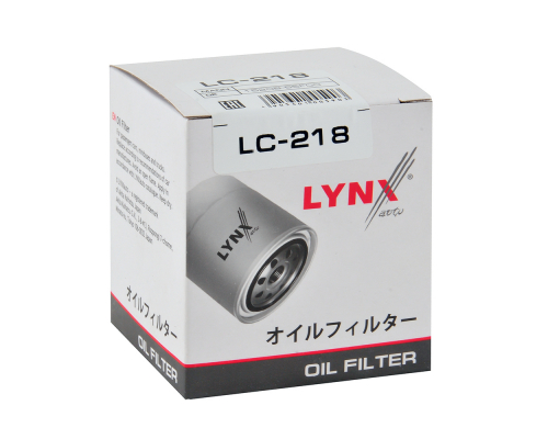 LYNXauto Фильтр масляный LC-218 ELH4243; ELH4259; ELH4440; SP1037; 152081HC0A; 1520831000; 152083J40 LYNX LC-218