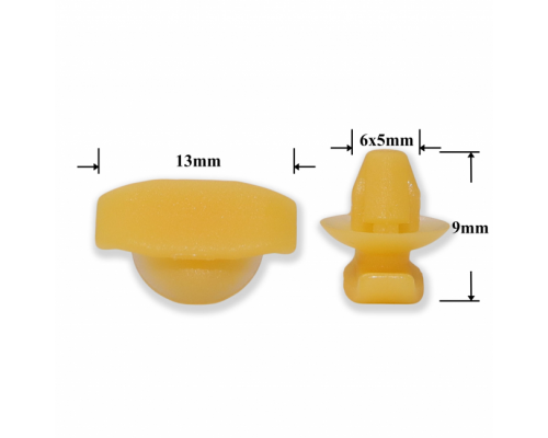 Клипса AMS-P1772 1Z0837732A AUDI SEAT SKODA VOLKSWAGEN ПЛАСТИКОВЫЕ AMS-P1772