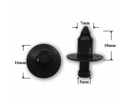 Клипса AMS-P1424 MB619582 MITSUBISHI ПЛАСТИКОВЫЕ AMS-P1424