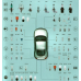 M21213WOR / 10 шт W3x16d ORANGE T20 7440 WY21W 12V/21W поворот Лампы 12V M21213WOR