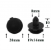 Клипса AMS-P1702 015532DR9A INFINITI NISSAN ПЛАСТИКОВЫЕ AMS-P1702